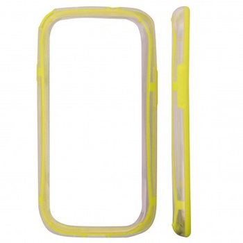 Bumper Samsung i9300 S3 crystal żółty