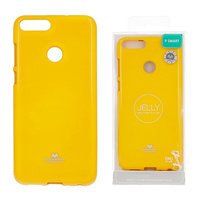 Etui Mercury Jelly Huawei P20 Lite żółte