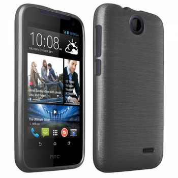 Metallic Jelly HTC Desire 610 czarny