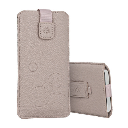 Futerał Deko - rozmiar XXL S23 Ultra / Redmi 12c cappuccino