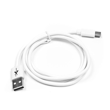 Kabel usb TYP-C biały 1metr eXtreme style