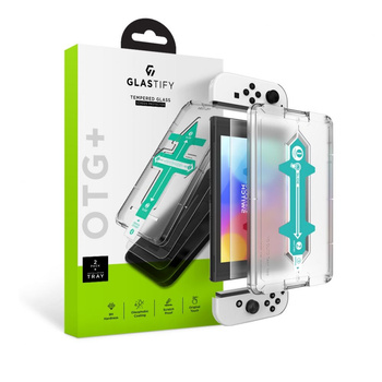 Glastify szkło hartowane Nintendo Switch Oled black