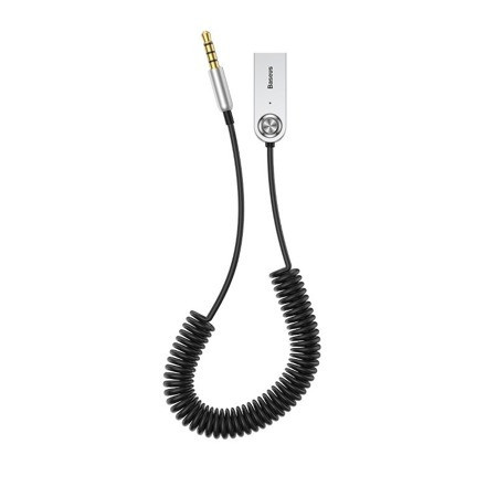 Baseus adapter audio bluetooth 5.0 USB + AUX czarny (BA01)