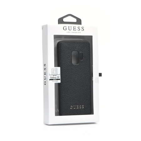 Etui Guess Samsung S9 czarne hard case Iridescent GUHCS9IGLBK
