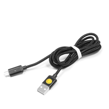 Kabel USB magnetyczny micro usb pleciony czarny eXtreme style