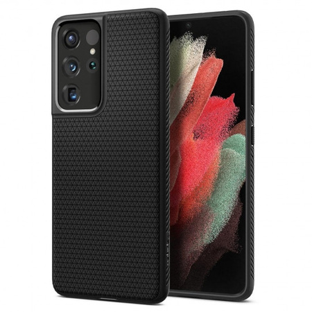 Spigen Liquid Air Samsung S21 Ultra matte black