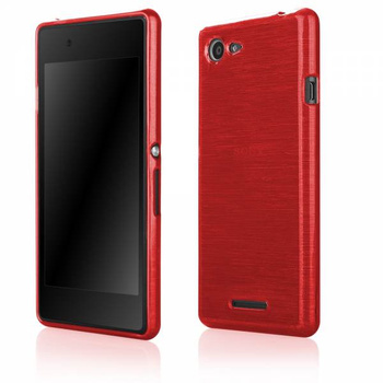 Metallic Jelly Xperia E3 czerwony