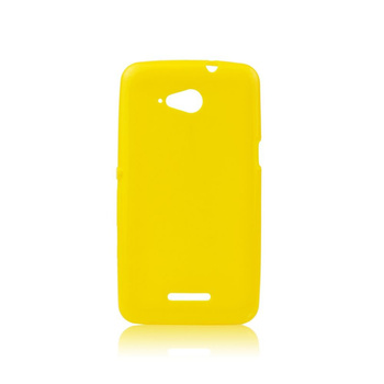 Back Case Ultra Slim Jelly Sony E4G zółty 0,3mm