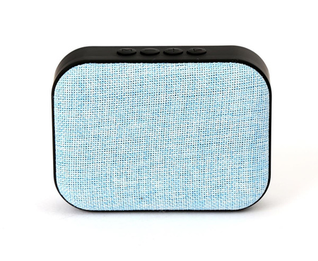 Przenośny głośnik multimedialny Omega OG58DG Fabric blue Bluetooth V4.1