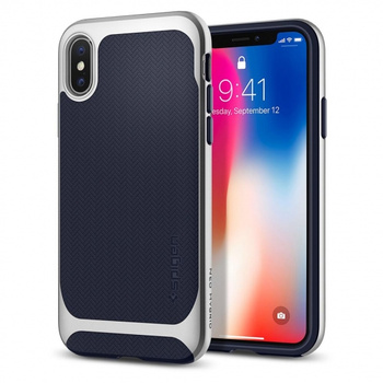 Spigen Neo Hybrid crystal iPhone X satin silver