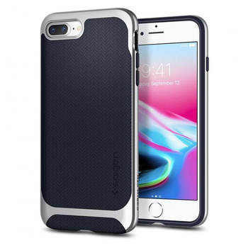 Spigen Neo Hybrid Herringbone iPhone 7/8 Plus satin silver