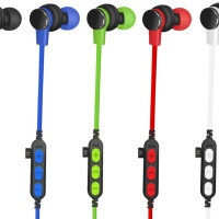 Słuchawki BT Platinet sportowe PM1061 + czytnik kart - niebieskie