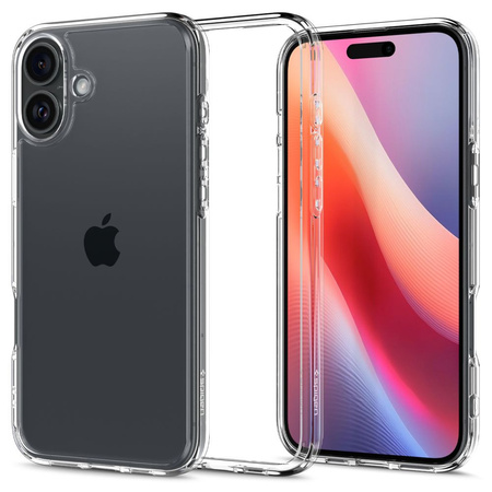 Spigen Ultra Hybrid iPhone 16 Plus crystal clear