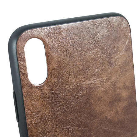 Etui Prestige iPhone X / XS brązowe