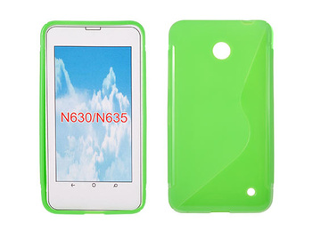 Futerał Back Case iPhone 6 4,7" zielony wzór S