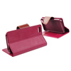 Etui Mercury Sonata Samsung S4 wino/brąz i9500