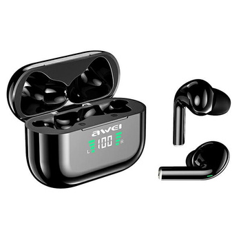Awei T29P słuchawki bezprzewodowe bluetooth 5.0 + stacja dokująca czarne