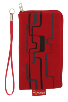 Saszetka Mobo Zygzak czerwony