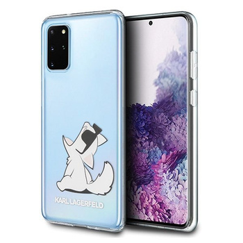 Etui Karl Lagerfeld Samsung S20 Ultra transparent Choupette Fun KLHCS69CFNRC