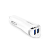 Ładowarka sam. micro usb Vidvie 2.1A biała