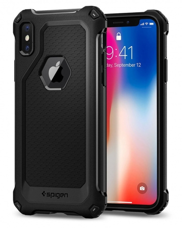 Spigen Rugged Armor Extra iPhone X black
