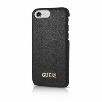 Etui Guess iPhone 7/8 czarne hard case Saffiano GUHCP7TBK