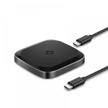 Spigen ładowarka induckyjna PF2004 15W czarna