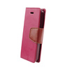Etui Mercury Sonata Samsung S4 wino/brąz i9500