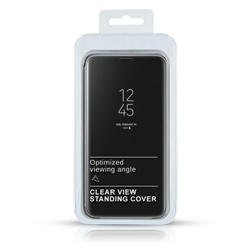 Etui Clear View Samsung A50 czarne