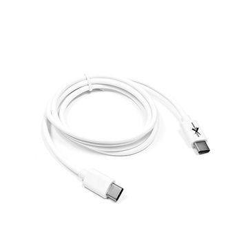 Kabel usb TYP-C - TYP-C biały
