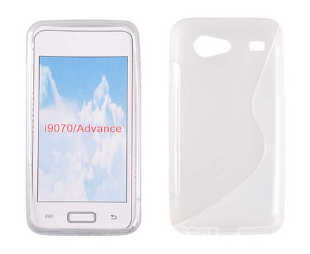 Futerał Back Case Samsung i9300 wzór S Galaxy S3 fioletowy