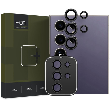 Hofi osłona aparatu Samsung S24 Ultra black / pojedyńcze obiektywy /
