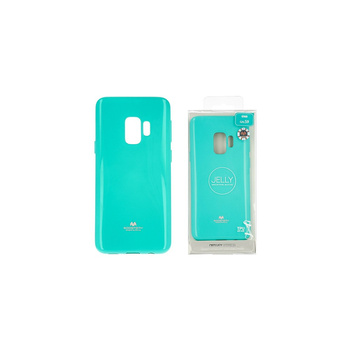 Etui Mercury Jelly iPhone 6 Plus miętowy / bez wycięcia na logo