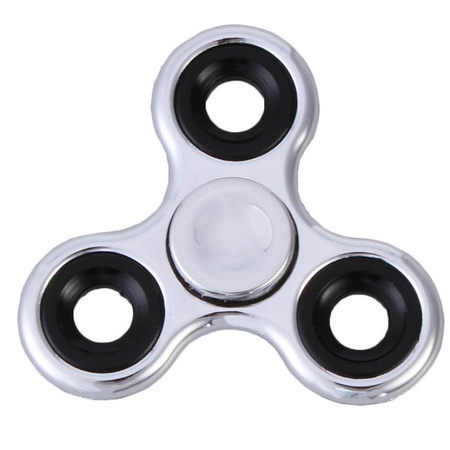 Fidget Spinner METALLIC srebrny