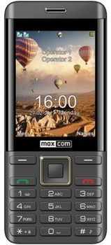 MaxCom MM236 czarno/srebrny