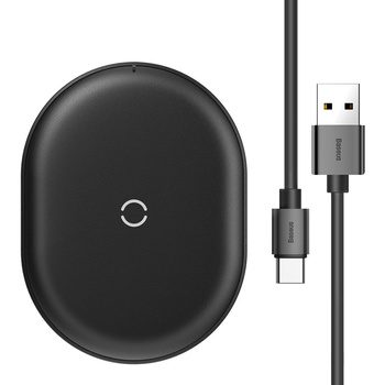 Baseus ładowarka indukcyjna Cobble 15W czarna quick charge