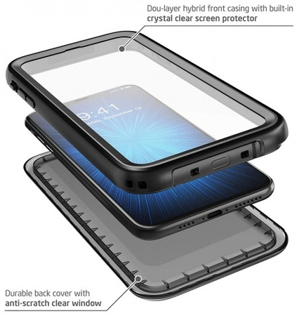 i-Blason etui z IP68 iPhone X / XS black