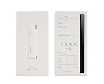 Power Bank Remax RPP-73 20000mAh biały polimerowy