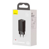 Baseus ładowarka sieciowa GaN2 Lite 1 x usb PD + 1 x usb QC 65W czarna