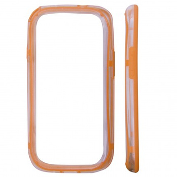 Bumper Samsung i9300 S3 crystal pomarańczowy