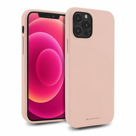 Etui Mercury Soft Samsung A53 5G złoty róż