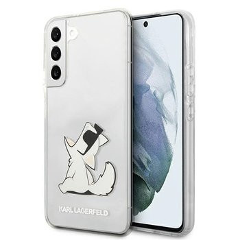 Etui Karl Lagerfeld Samsung S22 hard case transparent Choupette Eat KLHCS22SCFNRC