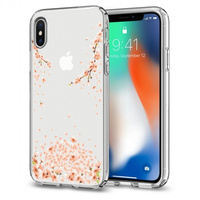 Spigen Liquid Crystal iPhone X blossom