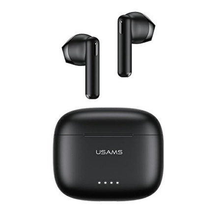 Usams US14 słuchawki bezprzewodowe bluetooth 5.3 ENC + stacja dokująca czarne