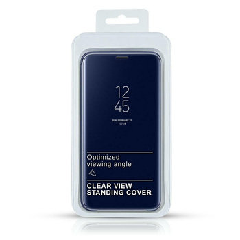 Etui Clear View Samsung A51 niebieskie