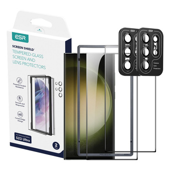 ESR szkło hartowane + osłona aparatu Samsung S23 Ultra