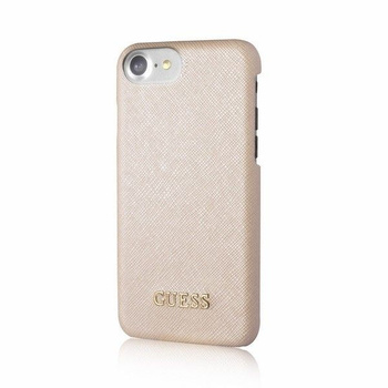 Etui Guess iPhone 7/8 różowe hard case Saffiano Look GUHCP7TRO
