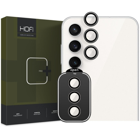 Hofi osłona aparatu Samsung S23 FE black / pojedyńcze obiektywy /