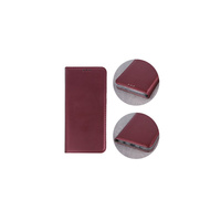 Kabura SMART Samsung A15 burgundowa