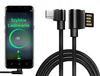 Kabel kątowy usb TYP C 120cm czarny eXtreme style